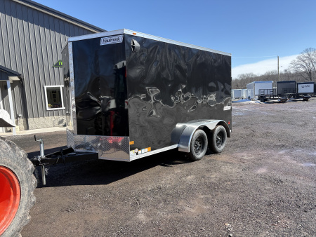New 2026 Haulmark Passport Deluxe 7x12 7K 6'6  Interior Height Cargo / Enclosed Trailer with Ramp Door