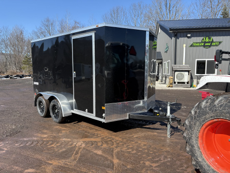 New 2026 Haulmark Passport Deluxe 7x12 7K 6'6  Interior Height Cargo / Enclosed Trailer with Ramp Door