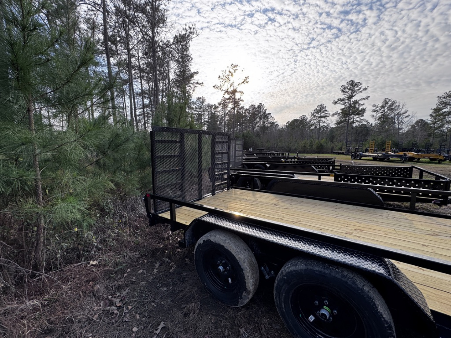 New 2026 Sure-Trac 7X16 TUBE TOP UTILITY 7K Trailer