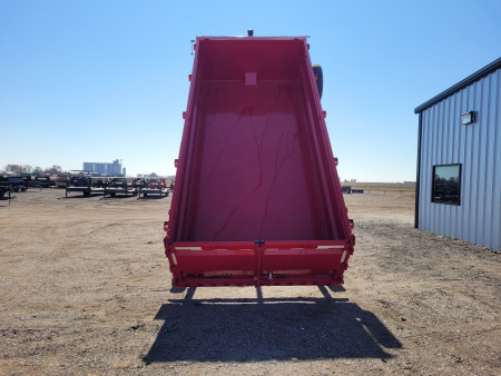 New 2026 Buckshot 83"x16' Telescopic Dump Trailer W/3' Sides