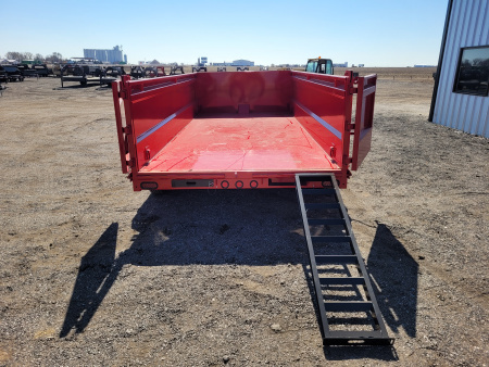 New 2026 Buckshot 83"x16' Telescopic Dump Trailer W/3' Sides