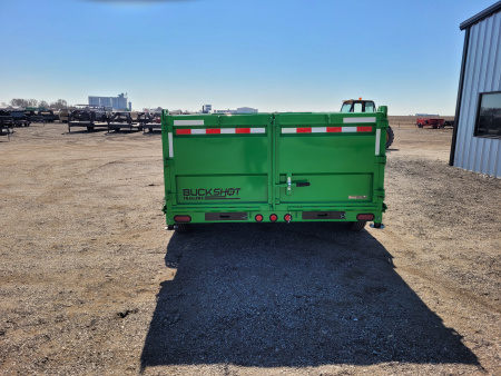 New 2026 Buckshot 83"x14' BP Dump Trailer W/3' Sides