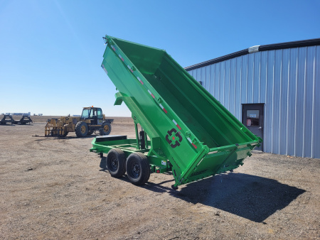 New 2026 Buckshot 83"x14' BP Dump Trailer W/3' Sides