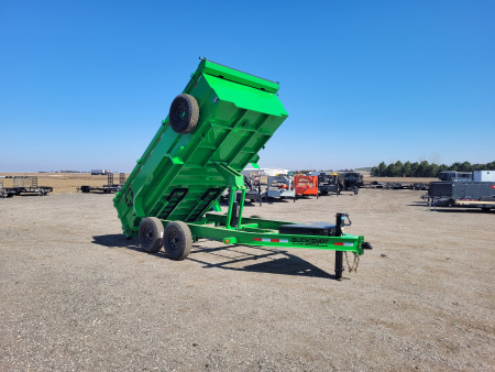 New 2026 Buckshot 83"x14' BP Dump Trailer W/3' Sides