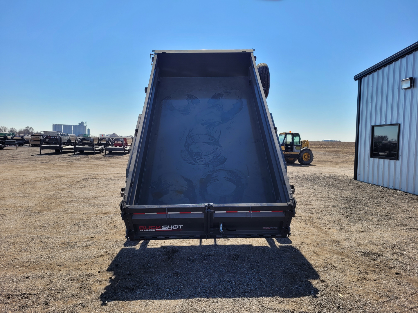 New 2026 Buckshot 83"x14' BP Dump Trailer W/2' Sides