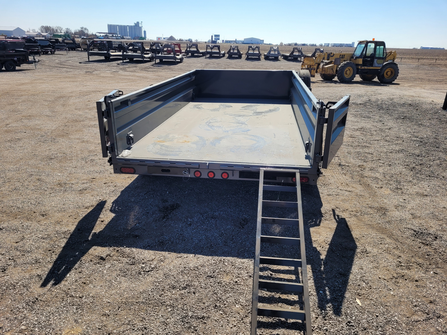 New 2026 Buckshot 83"x14' BP Dump Trailer W/2' Sides