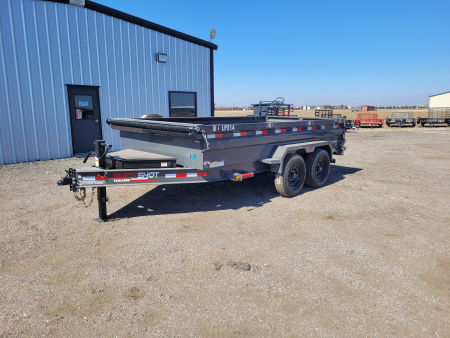 New 2026 Buckshot 83 x14' BP Dump Trailer W/2' Sides