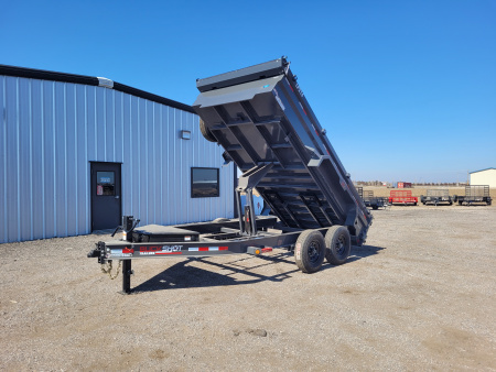 New 2026 Buckshot 83"x14' BP Dump Trailer W/2' Sides