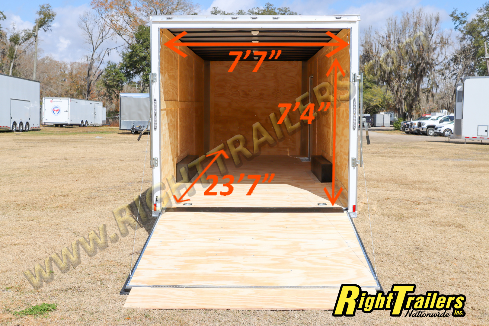 New 8.5x24 Anvil cargo Trailer