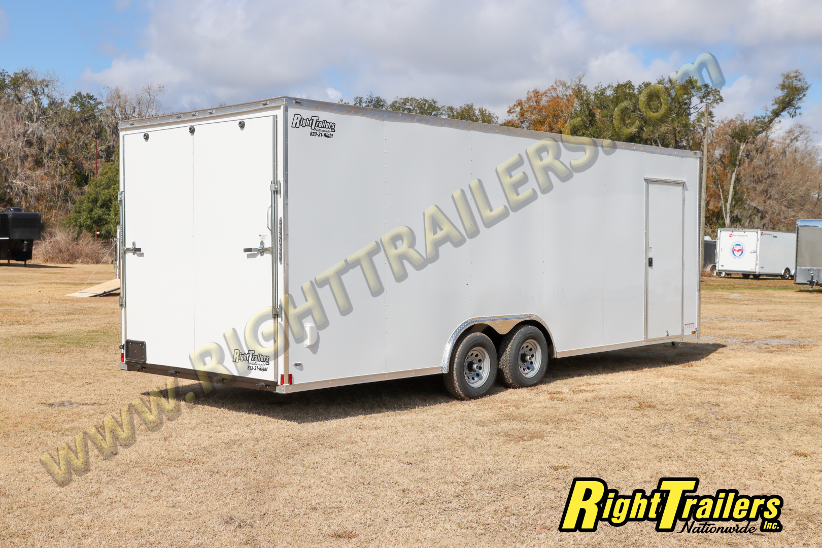 New 8.5x24 Anvil cargo Trailer
