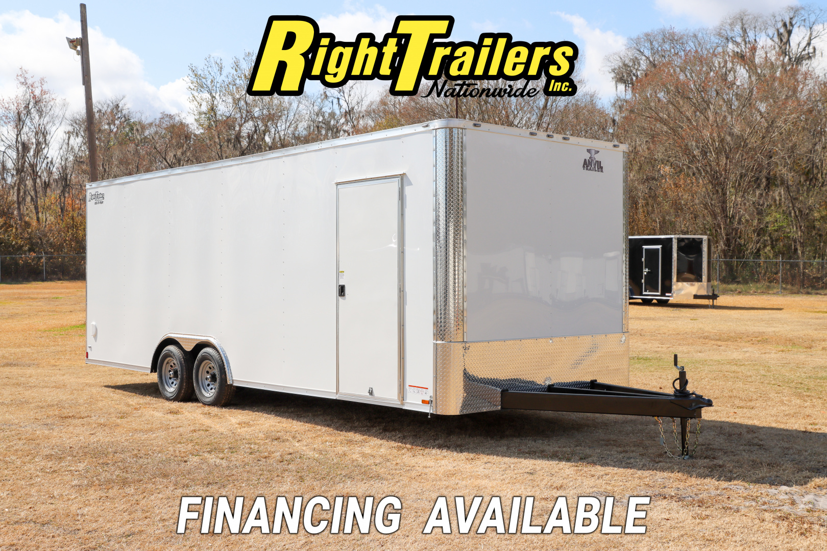 New 8.5x24 Anvil cargo Trailer