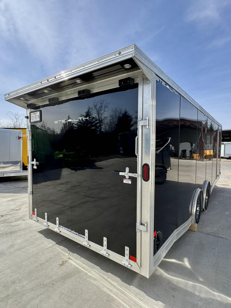 Used USED 2026 Stealth Trailers 8.5X24 ALL ALUMINUM ENCLOSED CAR HAULER Car / Racing Trailer