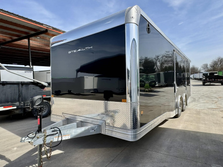Used USED 2026 Stealth Trailers 8.5X24 ALL ALUMINUM ENCLOSED CAR HAULER Car / Racing Trailer