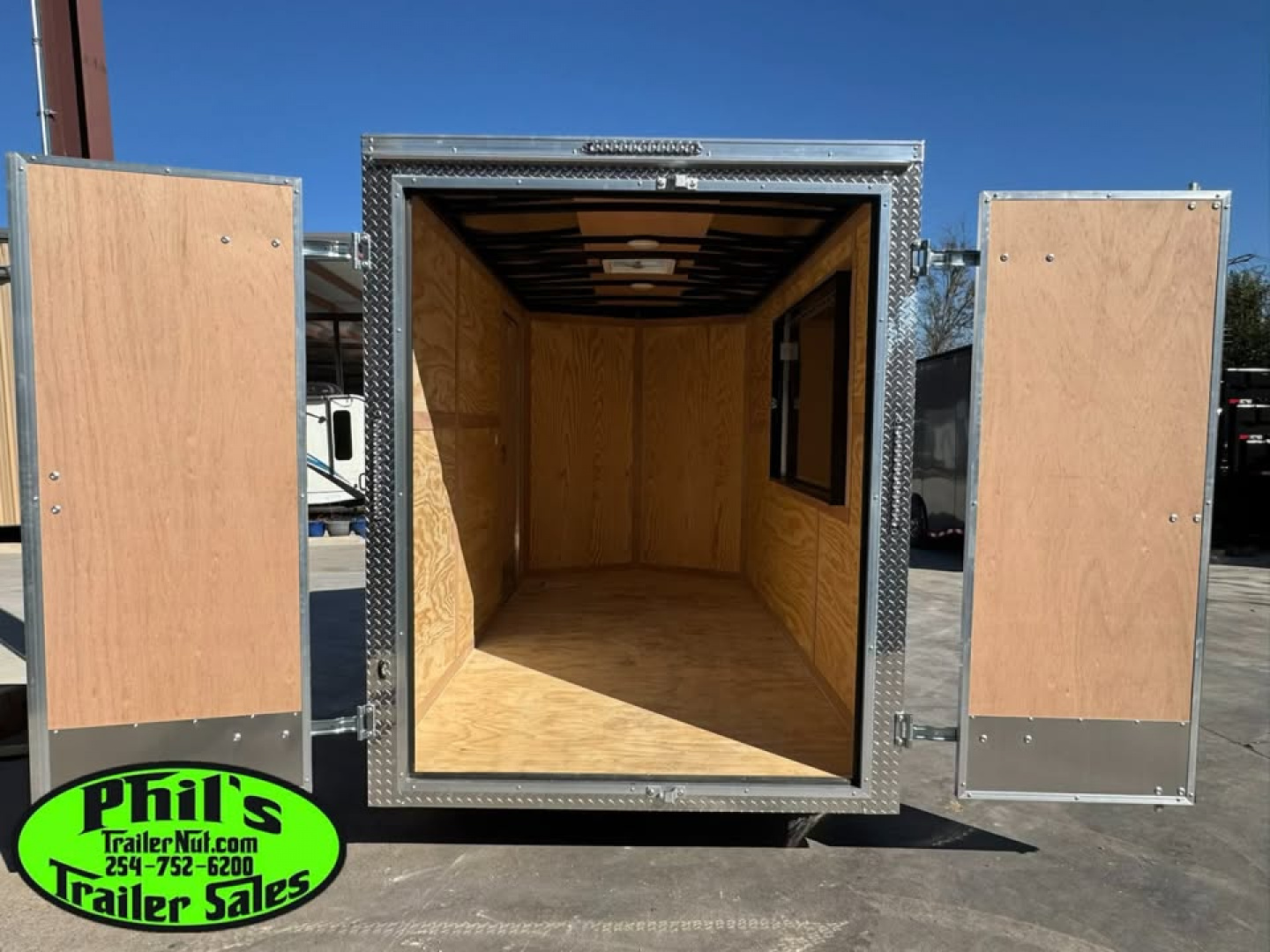 New 2026 Continental Cargo 6X12 CONCESSION TRAILER VENDING DOOR TRAILER