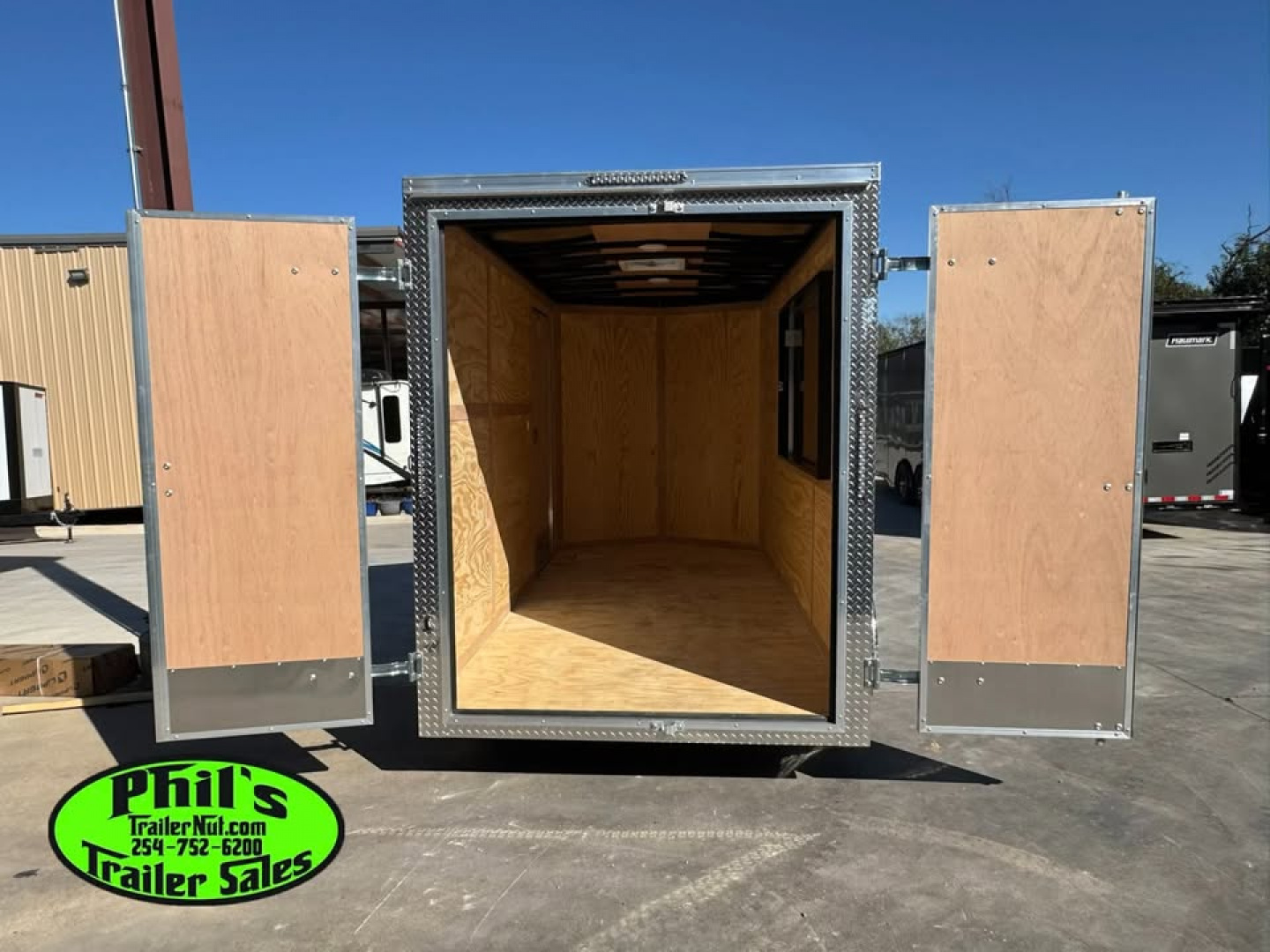 New 2026 Continental Cargo 6X12 CONCESSION TRAILER VENDING DOOR TRAILER