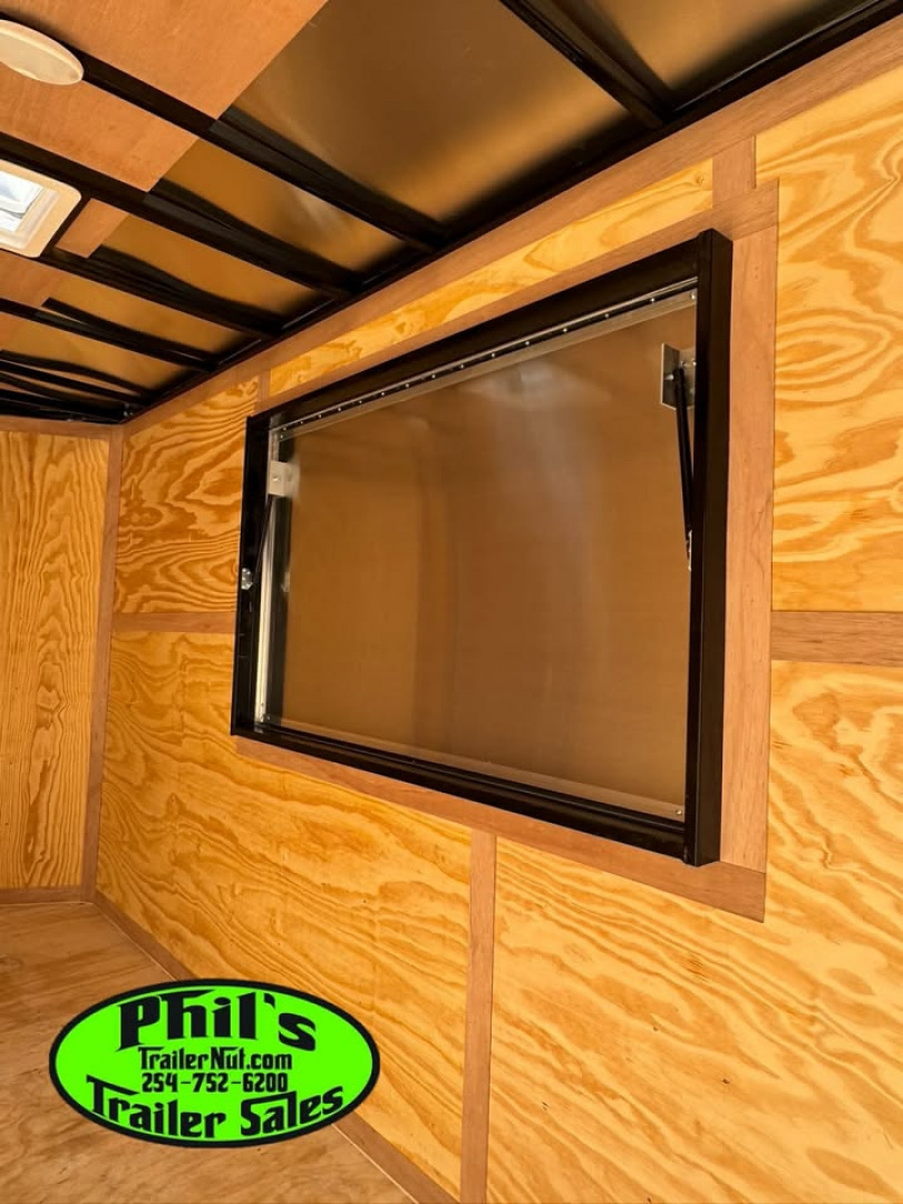 New 2026 Continental Cargo 6X12 CONCESSION TRAILER VENDING DOOR TRAILER