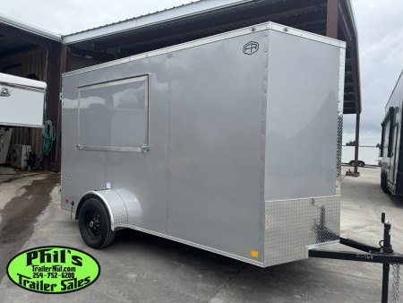 New 2026 Continental Cargo 6X12 CONCESSION TRAILER VENDING DOOR TRAILER
