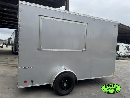New 2026 Continental Cargo 6X12 CONCESSION TRAILER VENDING DOOR TRAILER