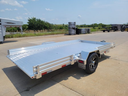 New 2026 Titan 14' Aluminum Tilt Utility Trailer