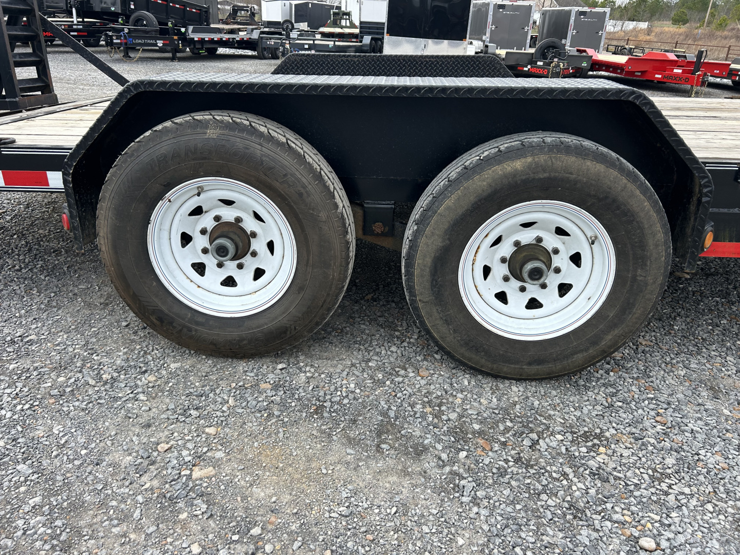 Used 2011 Load Trail 83"X18' 14K GVWR Equipment Trailer