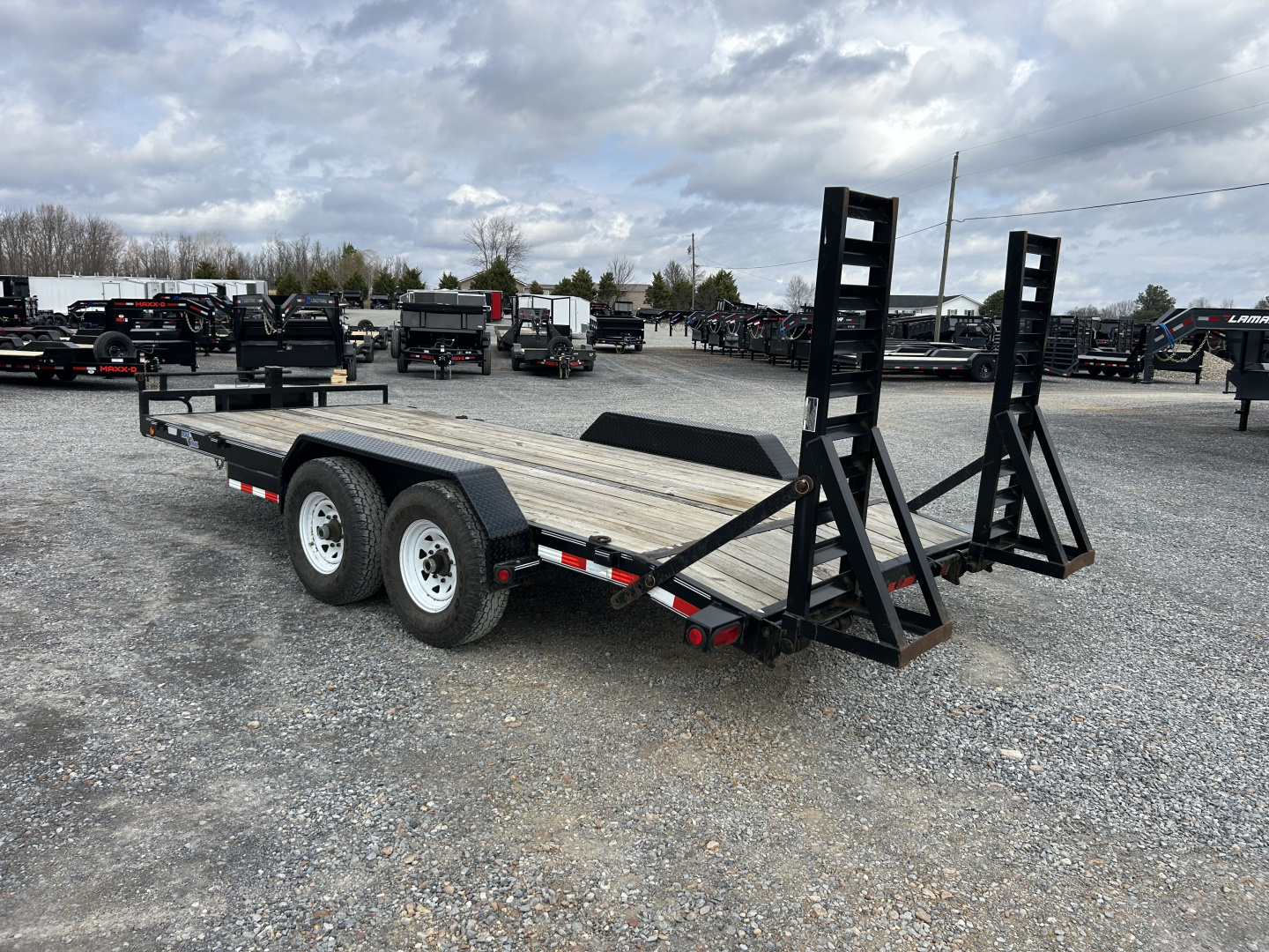 Used 2011 Load Trail 83"X18' 14K GVWR Equipment Trailer