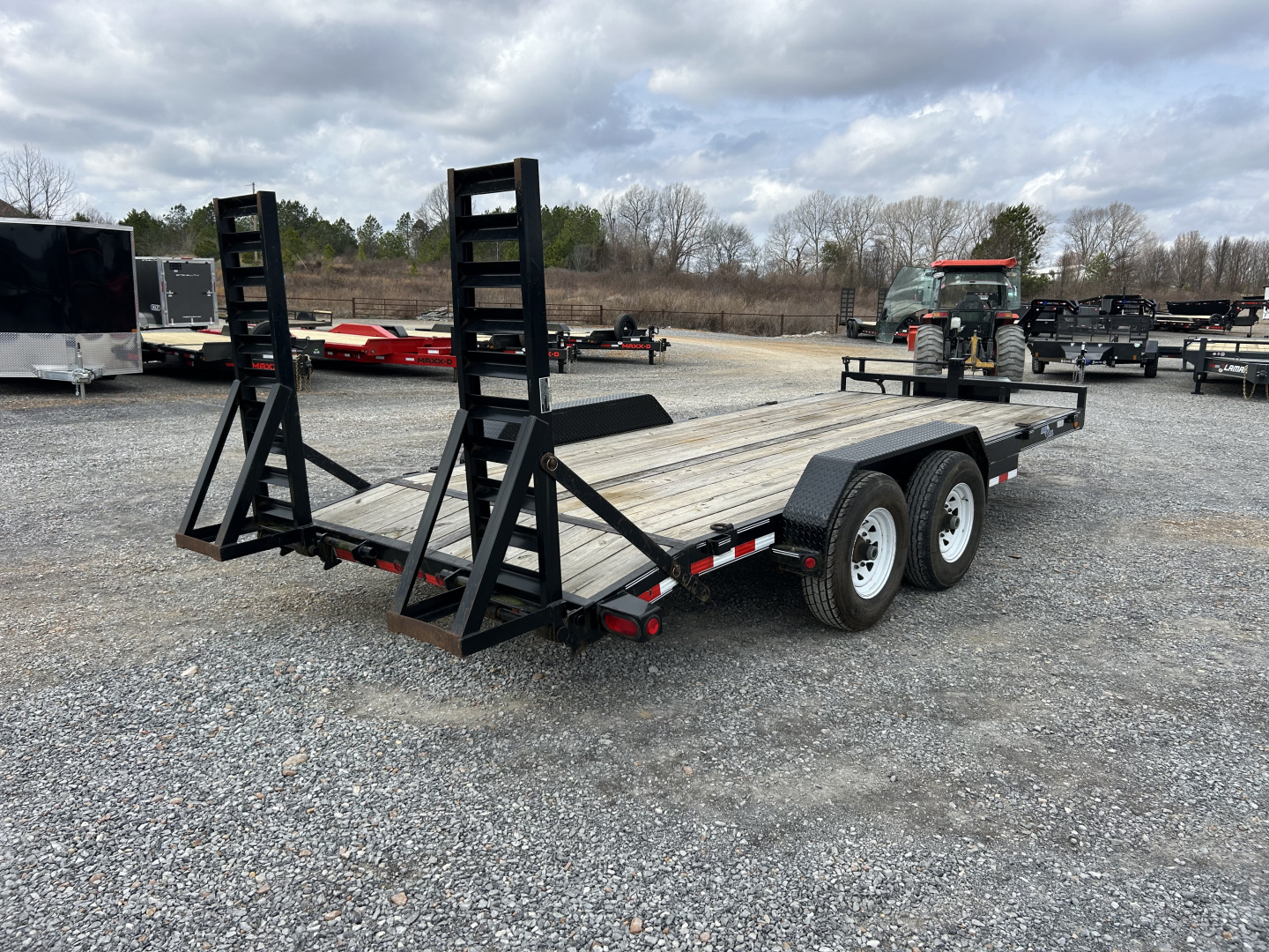 Used 2011 Load Trail 83"X18' 14K GVWR Equipment Trailer