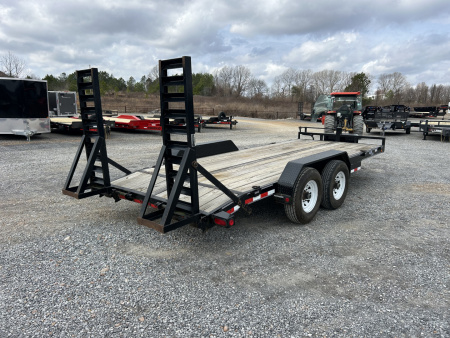 Used 2011 Load Trail 83"X18' 14K GVWR Equipment Trailer