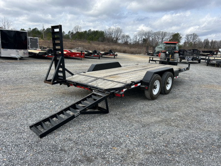 Used 2011 Load Trail 83"X18' 14K GVWR Equipment Trailer