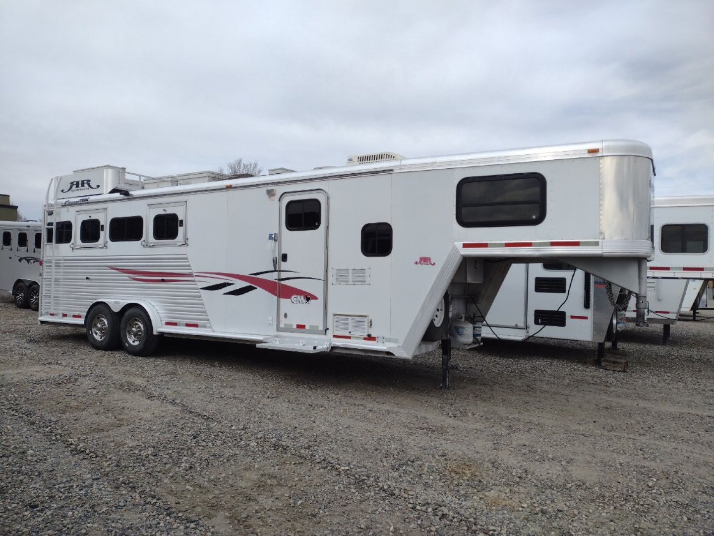 Used 2005 Cimarron Trailers 4 Horse Weekender Trailer