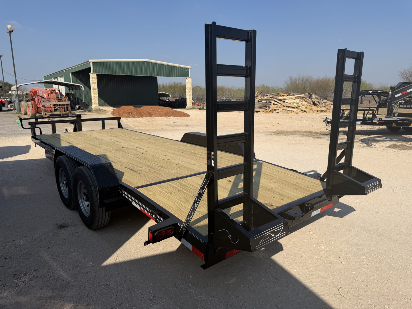 New 2026 Kearney 83x20ft Heavy Duty Equipment Trailer