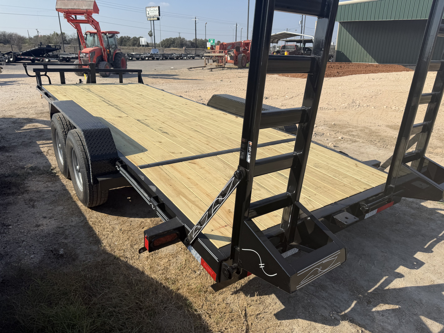 New 2026 Kearney 83x20ft Heavy Duty Equipment Trailer