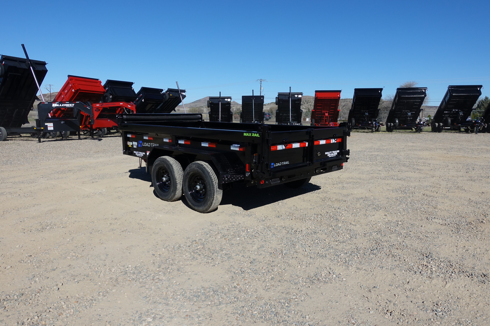 New 2026 Load Trail 10k GVWR 72"x12' Dump Trailer