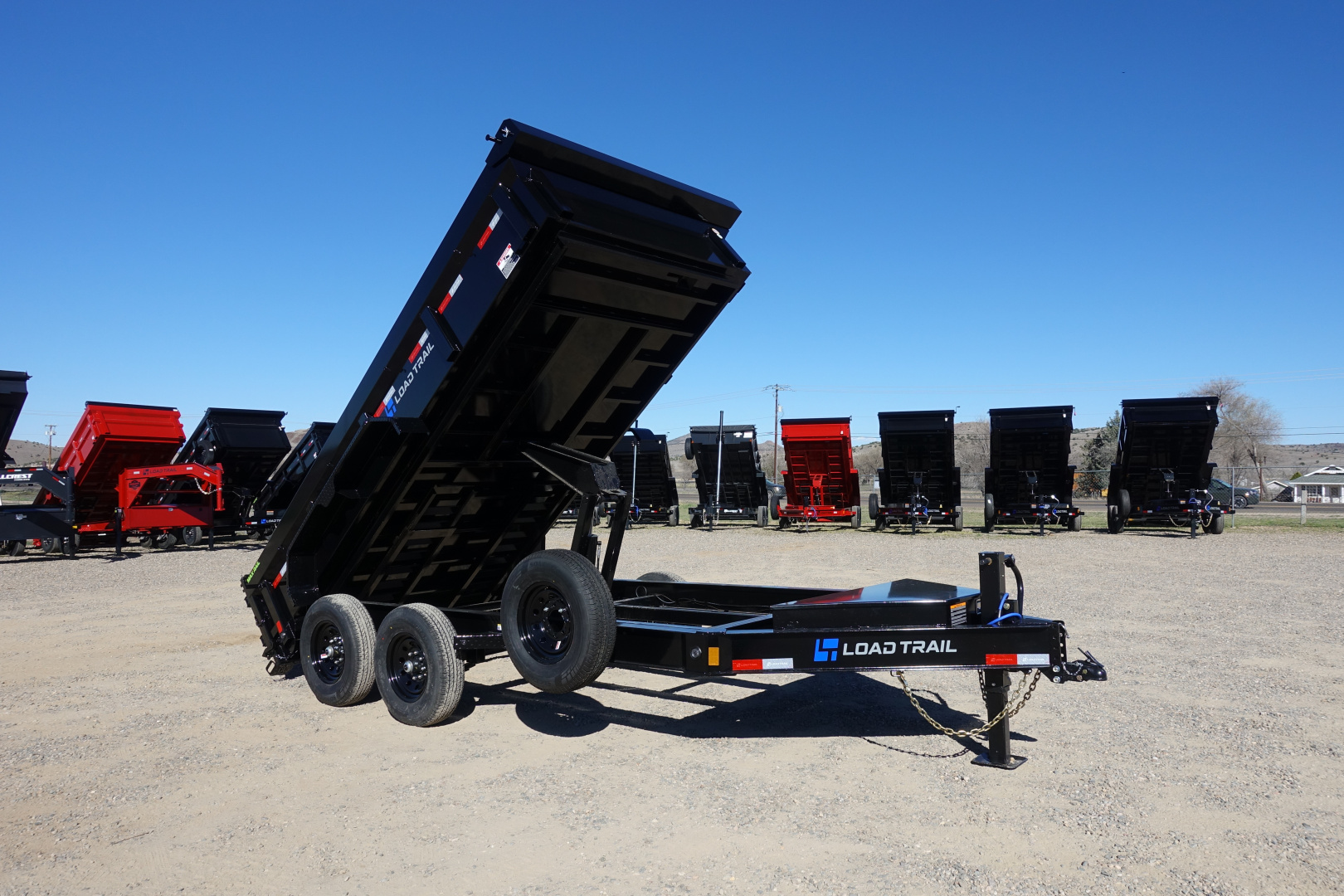 New 2026 Load Trail 7'x14'x2' 14k GVWR Dump Trailer