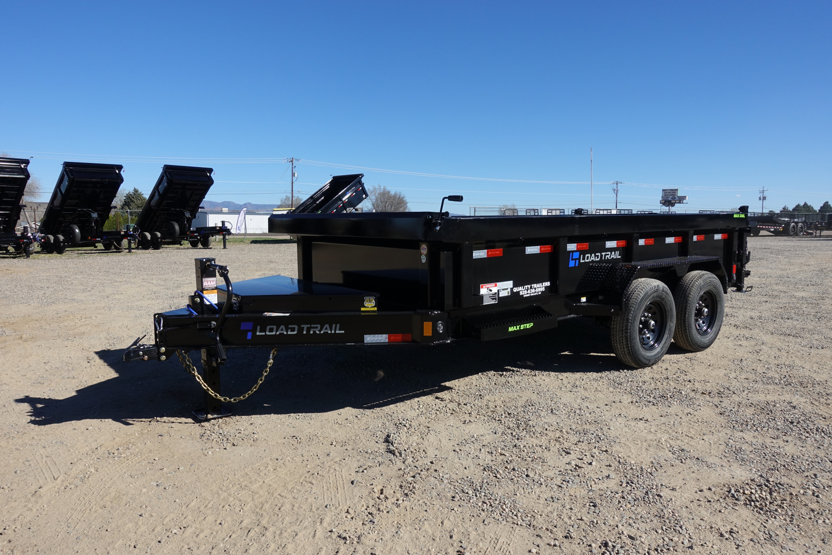 New 2026 Load Trail 7'x14'x2' 14k GVWR Dump Trailer