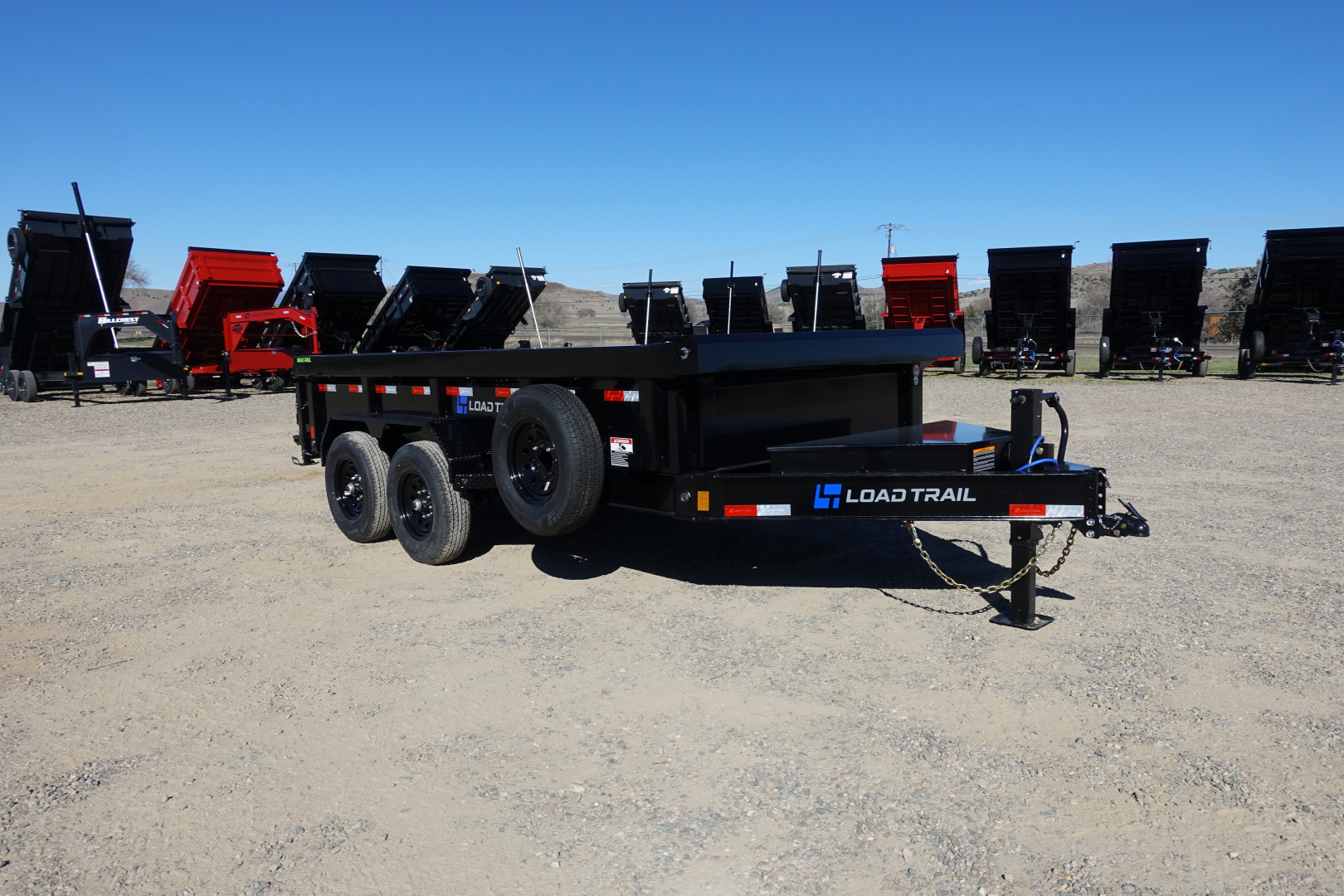 New 2026 Load Trail 7'x14'x2' 14k GVWR Dump Trailer