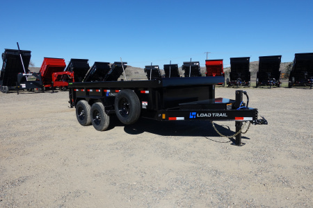 New 2026 Load Trail 7'x14'x2' 14k GVWR Dump Trailer