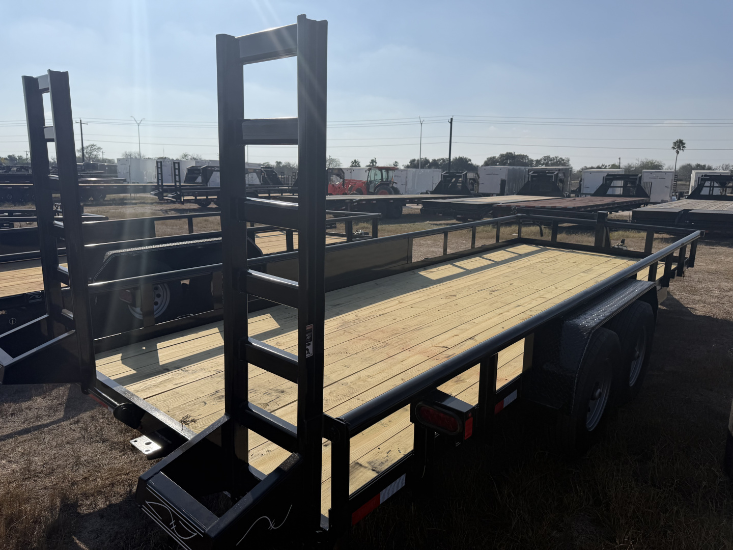 New 2026 Kearney 83x20ft Heavy Duty Equipment Trailer