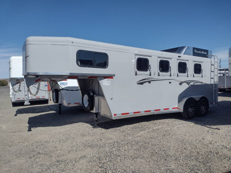 New 2026 Trails West Adventure 4 Horse Trailer