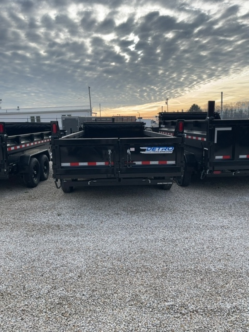 New 2026 Sure-Trac 82 x 16 14K HD Low Profile Telescopic Dump Trailer