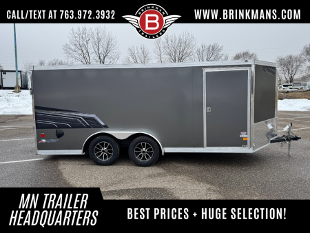 New American Hauler 7x16 Enclosed - Ultimate Motorcycle Trailer!