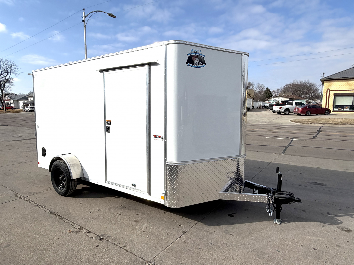 New 2026 R&M Manufacturing Big Horn 7x12x78SA Cargo / Enclosed Trailer