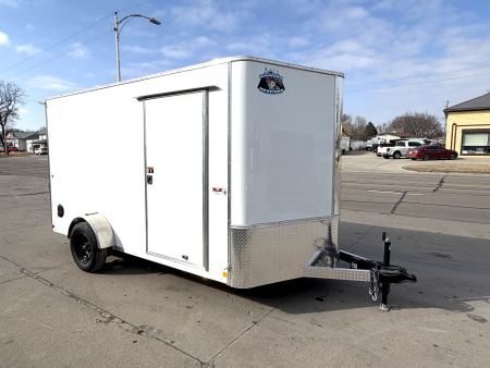 New 2026 R&M Manufacturing Big Horn 7x12x78SA Cargo / Enclosed Trailer
