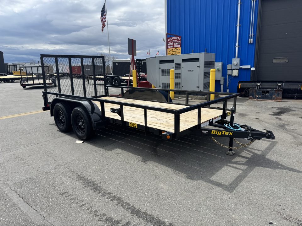 New 2026 Big Tex Trailers 60PI-14BK4RG2B 7X14 TA Utility Trailer