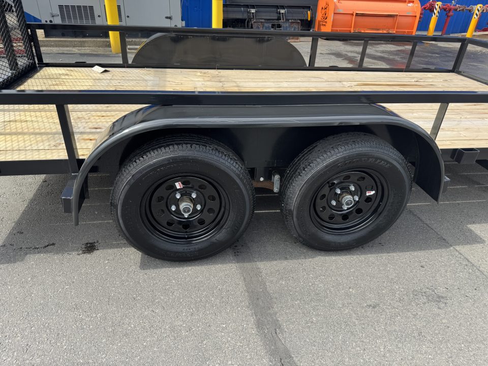 New 2026 Big Tex Trailers 60PI-14BK4RG2B 7X14 TA Utility Trailer