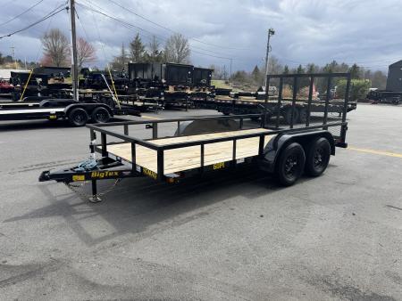 New 2026 Big Tex Trailers 60PI-14BK4RG2B 7X14 TA Utility Trailer