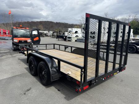 New 2026 Big Tex Trailers 60PI-14BK4RG2B 7X14 TA Utility Trailer