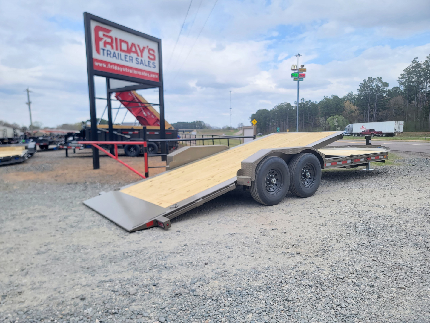 New 2026 Diamond C Trailers HDT207 22' x 82" Tilt Trailer Pacesetter Edition Tilt Trailer