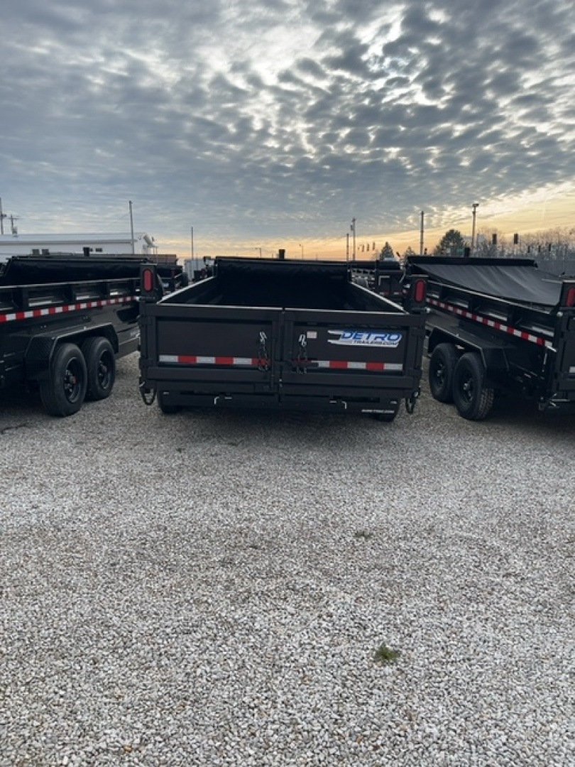 New 2026 Sure-Trac 82 x 16 14K HD Low Profile Telescopic Dump Trailer