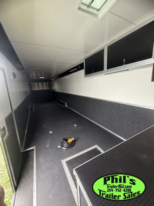 New 2026 Haulmark GOOSENECK 8.5X48 Car / Racing Trailer TWO ELECTRIC AWNINGS