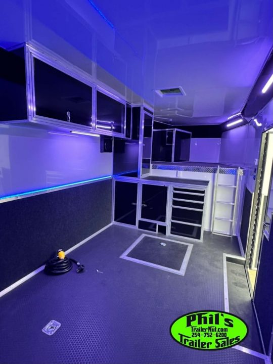 New 2026 Haulmark GOOSENECK 8.5X48 Car / Racing Trailer TWO ELECTRIC AWNINGS